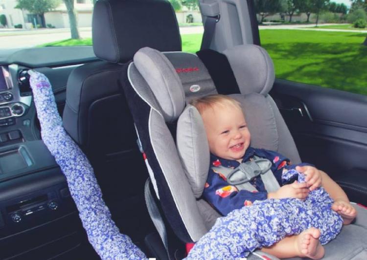 The Noggle Extendable Car Vent Tube Keeps Kids In Car seats Cool on Hot Days