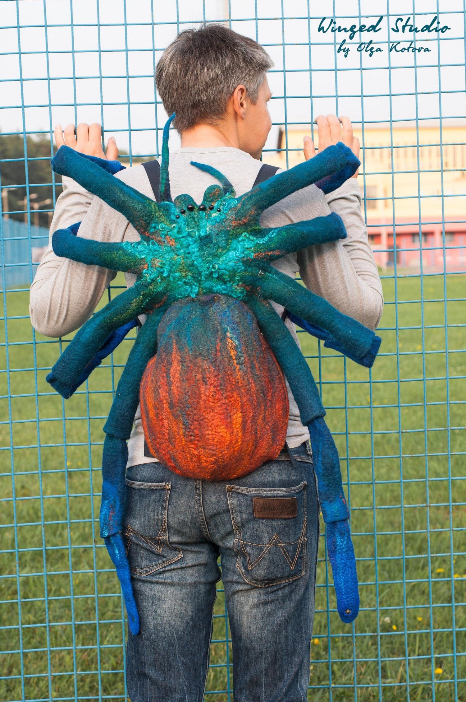 Giant Spider Backpack