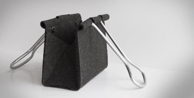 There's Now A Tote Bag That Looks Just Like An Office Binder Clip, For