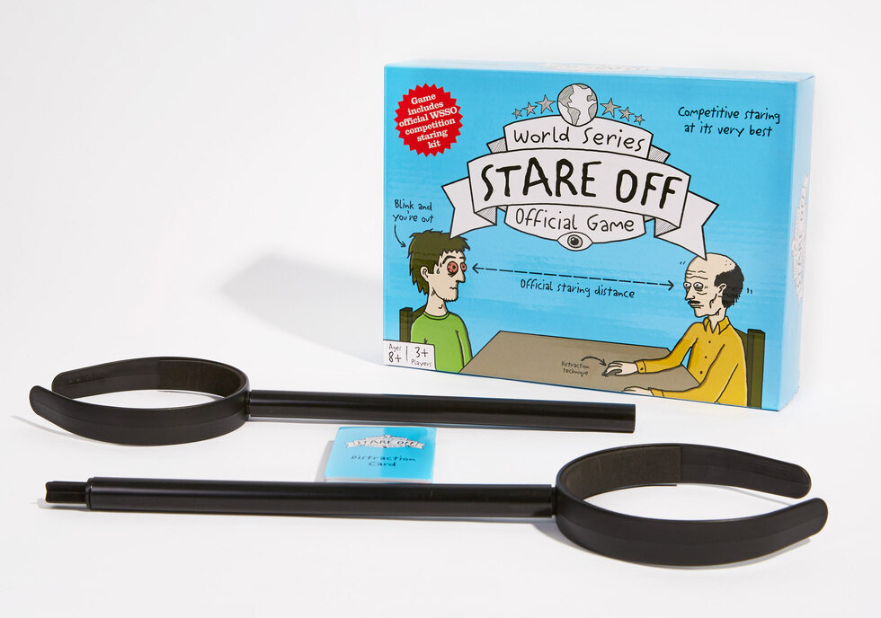 Official Staring Contest Game - Stare-off board game