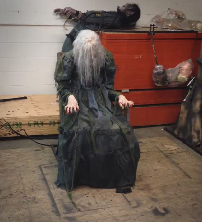 creepy old lady costume