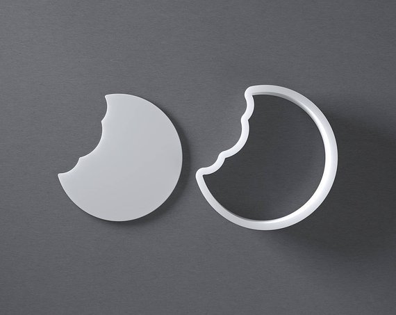 This Cookie Cutter Makes Cookies With a Bite Already Taken Out Of It