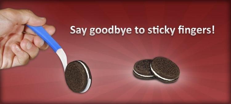 Cookie Dipper, Oreo Spoon, Dipper Spoon, Stocking Stuffer, Cookie