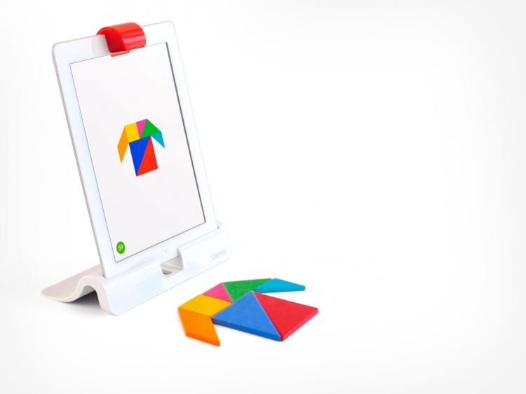 OSMO Interactive iPad Game Played Outside The Screen