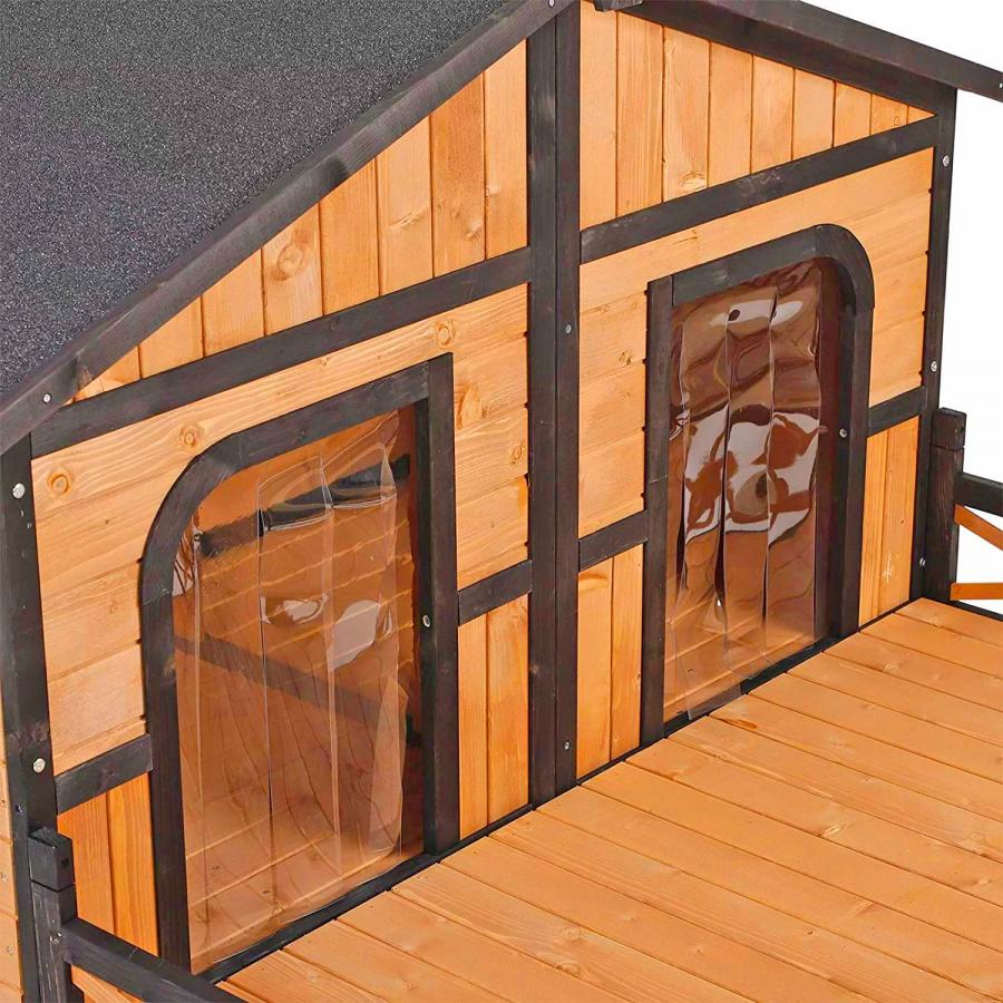 Dog house for store two large dogs