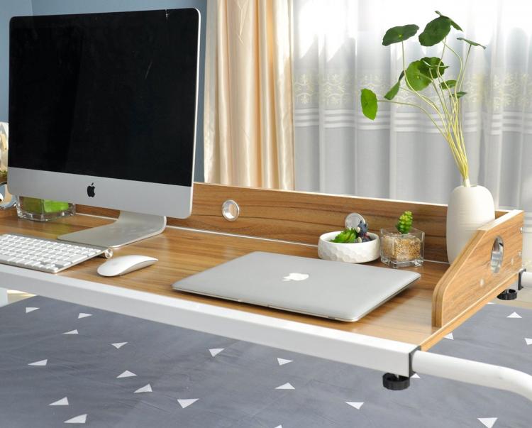 Over-Bed Sliding Table Lets You Work and Eat In Bed