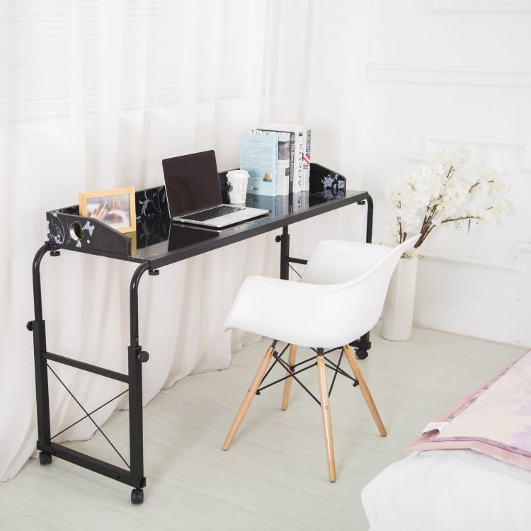 This Over The Bed Sliding Desk Lets You Still Work And Eat While