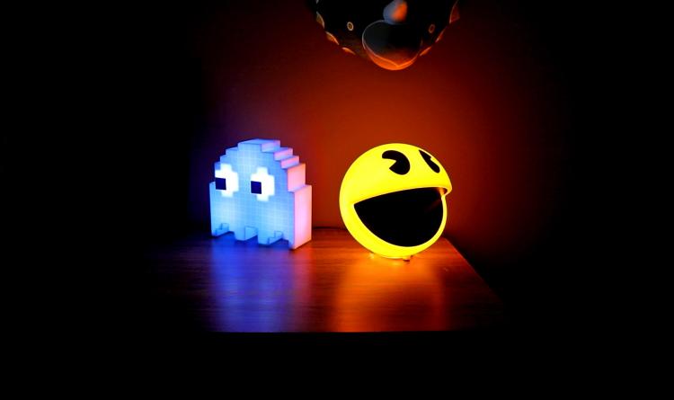Pac-Man Lamps - Ghost pac-man lamp