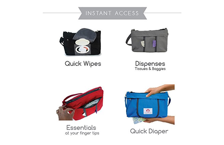 Peke Buo Portable Diaper Changing Station - Best portable diaper changing bag