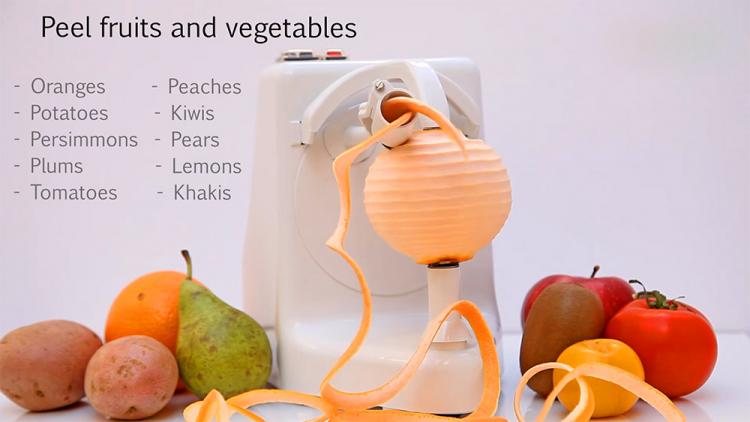 Pelamatic Orange Peeler Pro - Peelamatic automatic fruit and vegetable peeler