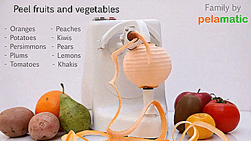Pelamatic Orange Peeler Pro - Peelamatic automatic fruit and vegetable peeler