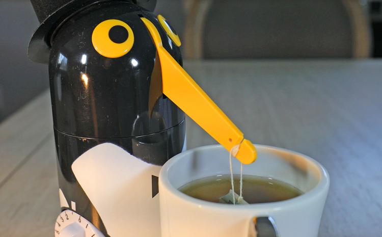 Penguin Tea Timer - Penguin tea infusion kitchen timer - Rising Beak Tea Timer