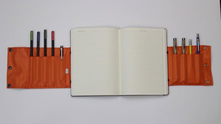 Penroll - designers notebook tool belt - pen/pencil holder