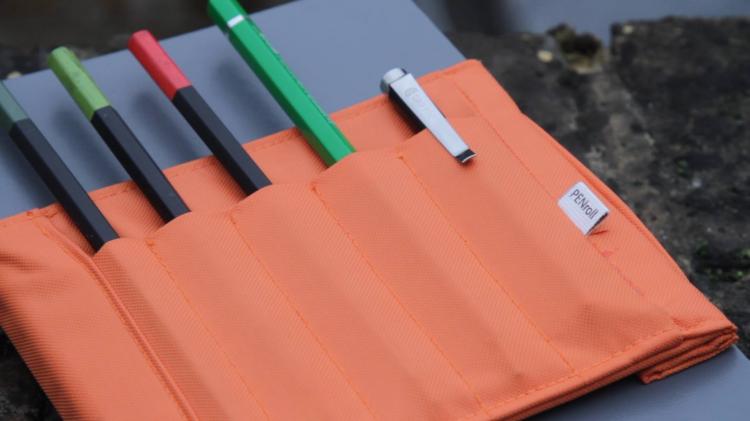 Penroll - designers notebook tool belt - pen/pencil holder