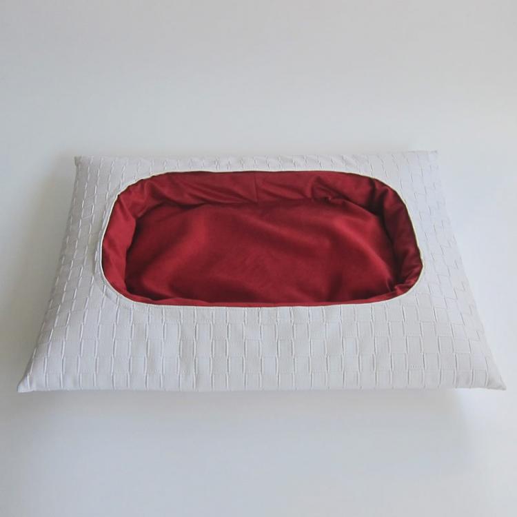 Pasha Pet Bed - Pillow Shaped Dog or Cat Bed