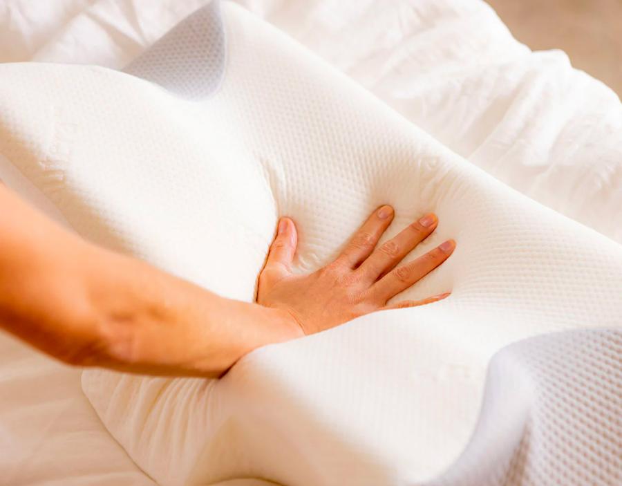 Sutera Ergonomic Pillow With Arm slots for side and stomach sleepers
