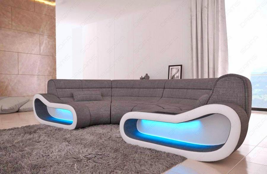 This Futuristic Half-Circle Couch Has LEDs, Is The Perfect Gaming Sofa