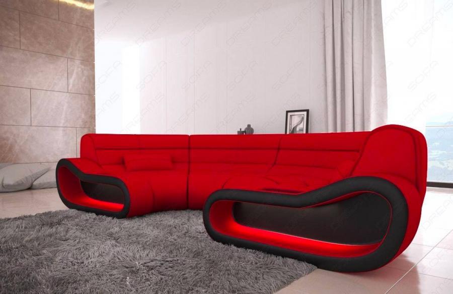 This Futuristic Half-Circle Couch Has LEDs, Is The Perfect Gaming Sofa