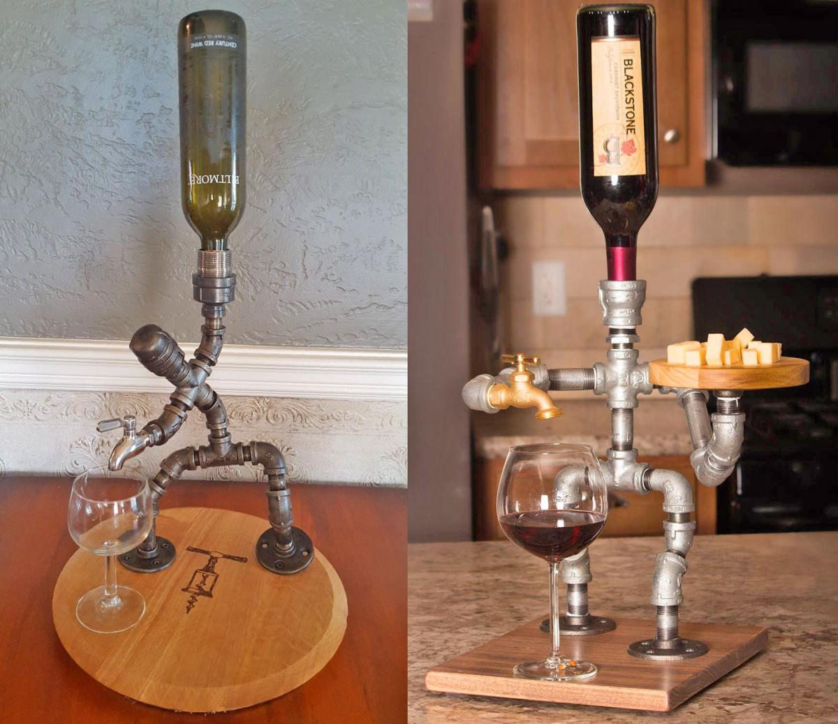 How to Make a Quirky DIY Liquor Dispenser - Pipe Beverage Dispenser