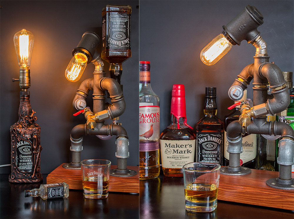 These Pipe Man Liquor Dispensers Might Be The Coolest Way To Pour