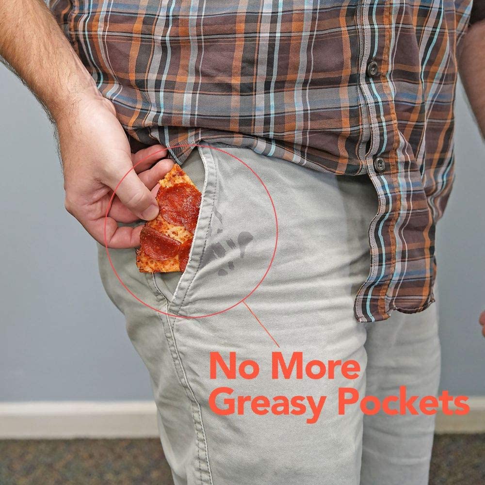 Pizza Pouch Lanyard - Pizza Pocket Carry an extra slice of pizza around your neck