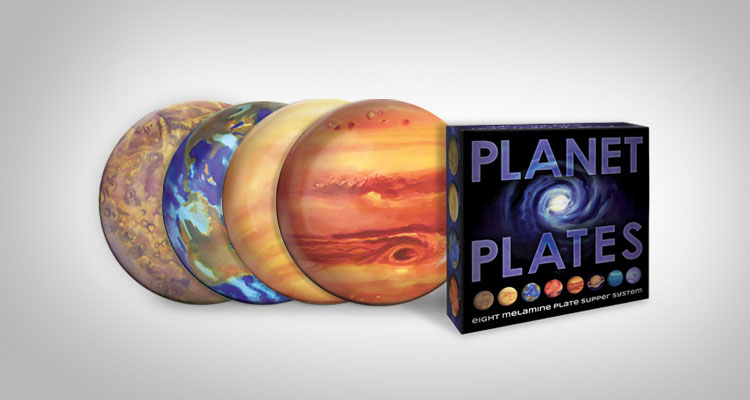 Solar System Planet Plates
