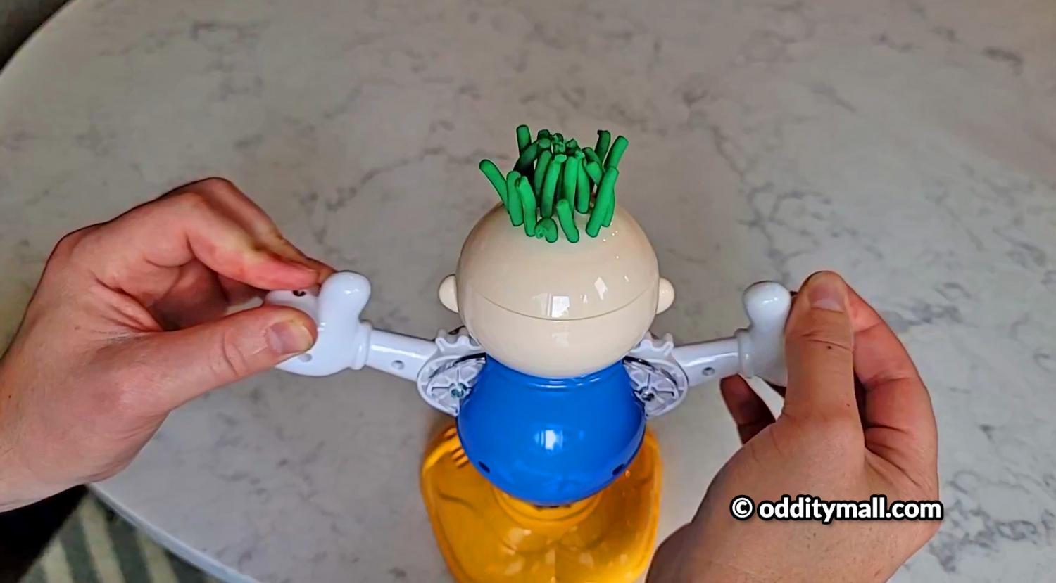 This Awesome Play-Doh Barber Shop Lets Your Kids Grow, Style, and Cut