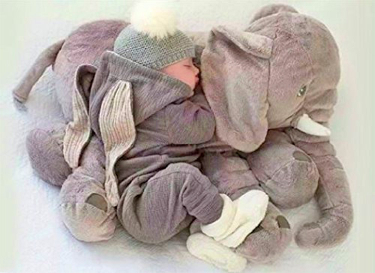 plush elephant for your baby to snuggle