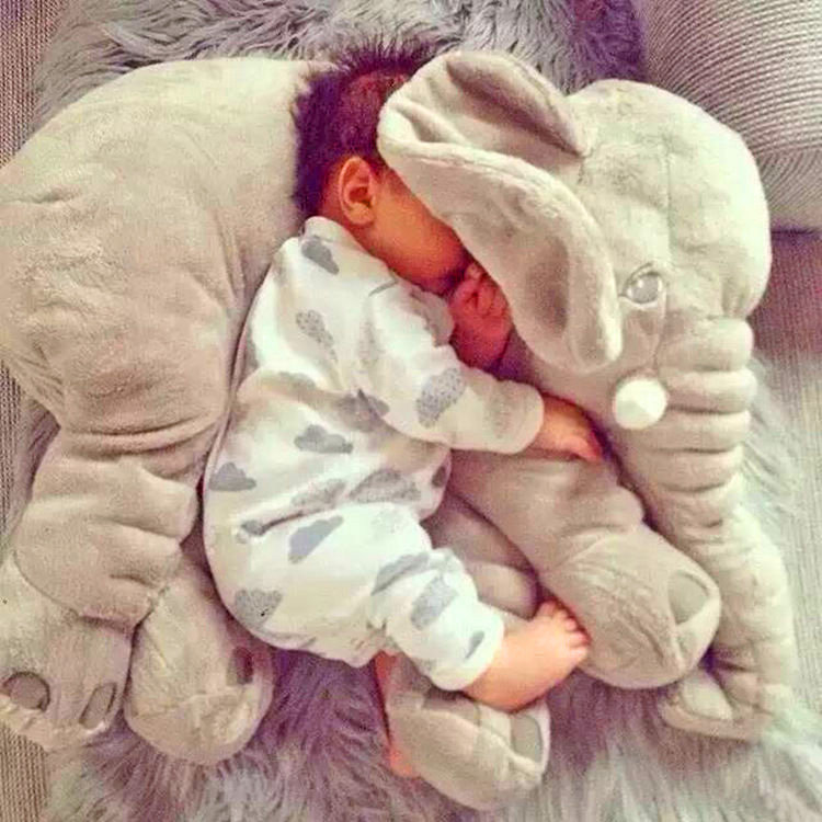 elephant baby cuddle pillow