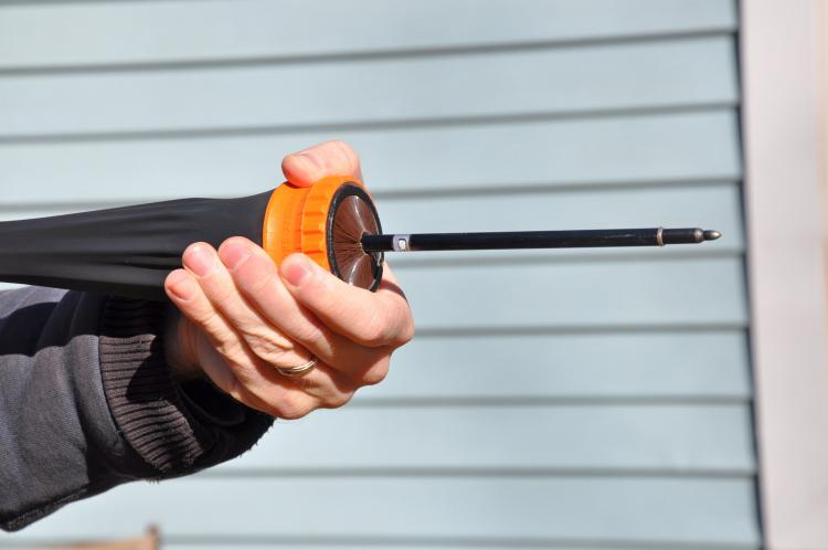 The Pocket Shot - Circular Slingshot, Bow and Arrow, and Survival Fishing Rod