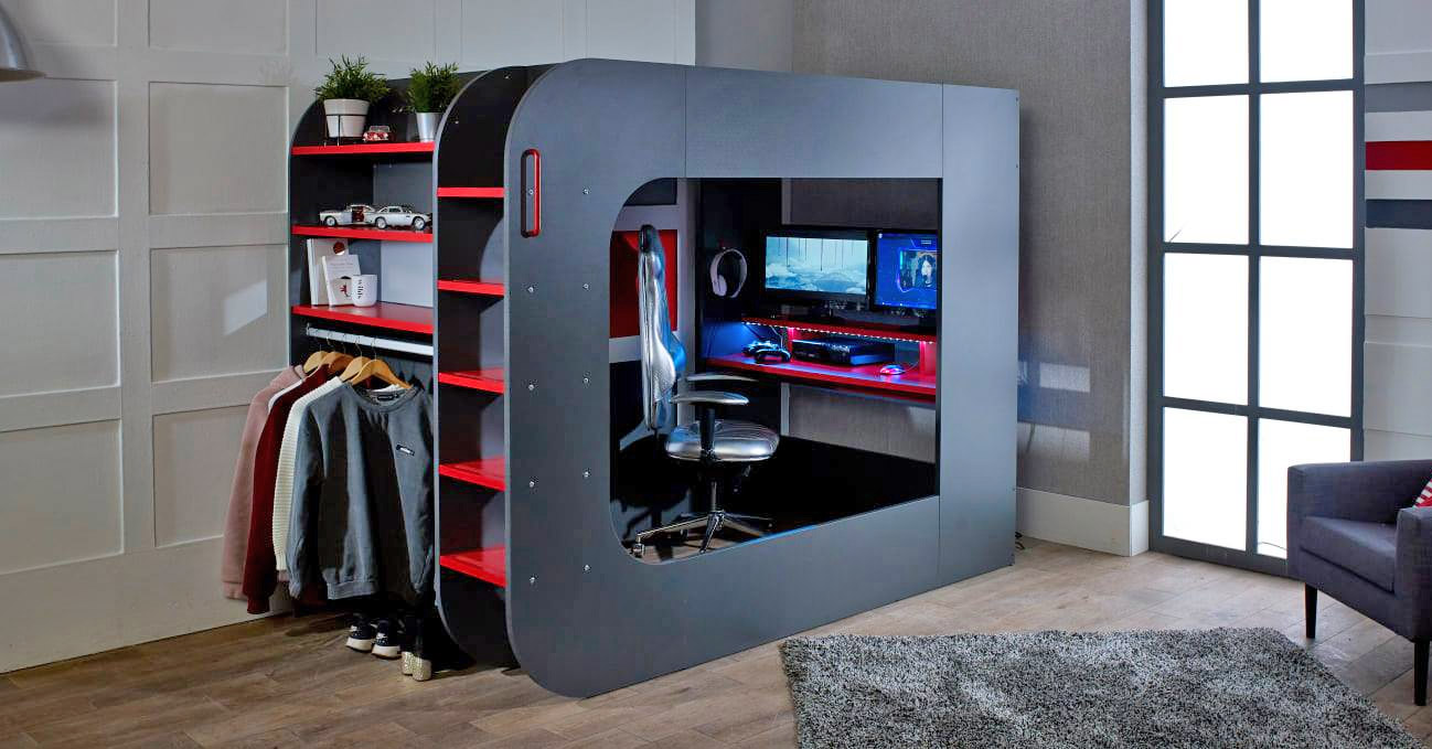 This Pod Bed Might Be The Ultimate Gaming Bed