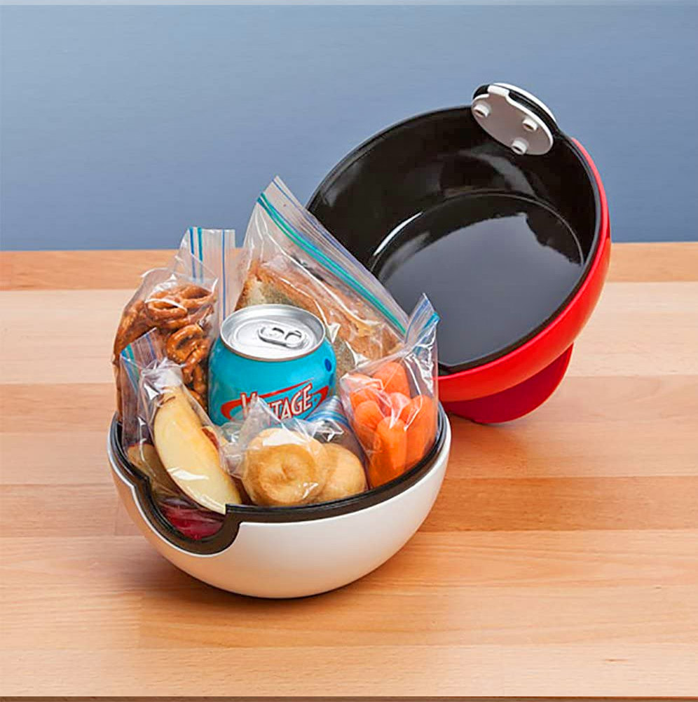 This Pokeball Lunch Box Is Perfect For Little Pokemon Hunters In