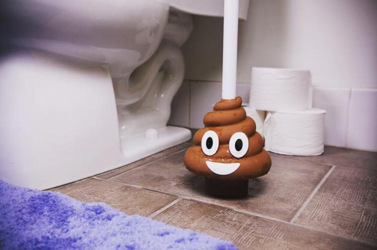 Poo-Plunger - Poop Emoji Toilet Plunger