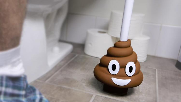 Poo-Plunger - Poop Emoji Toilet Plunger
