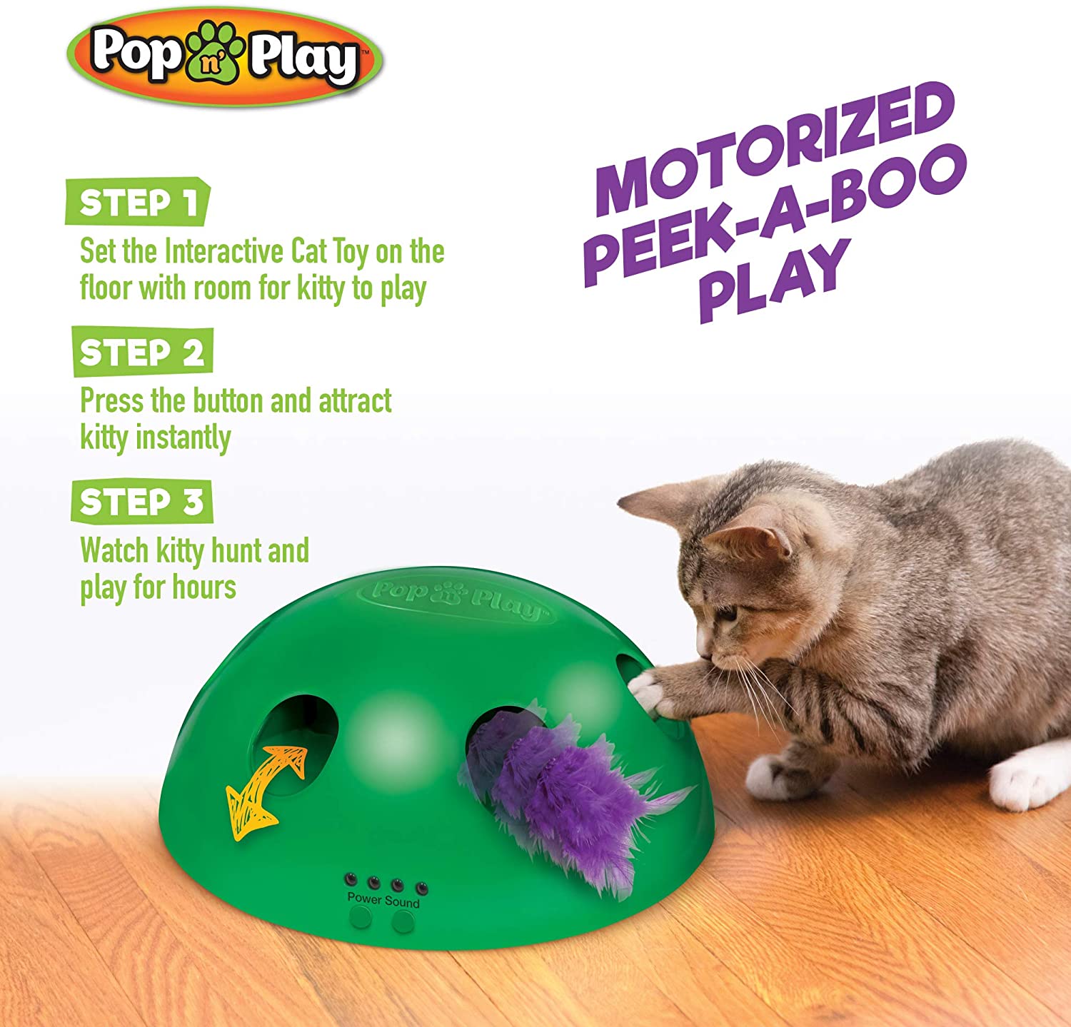 amazon pop and play cat toy