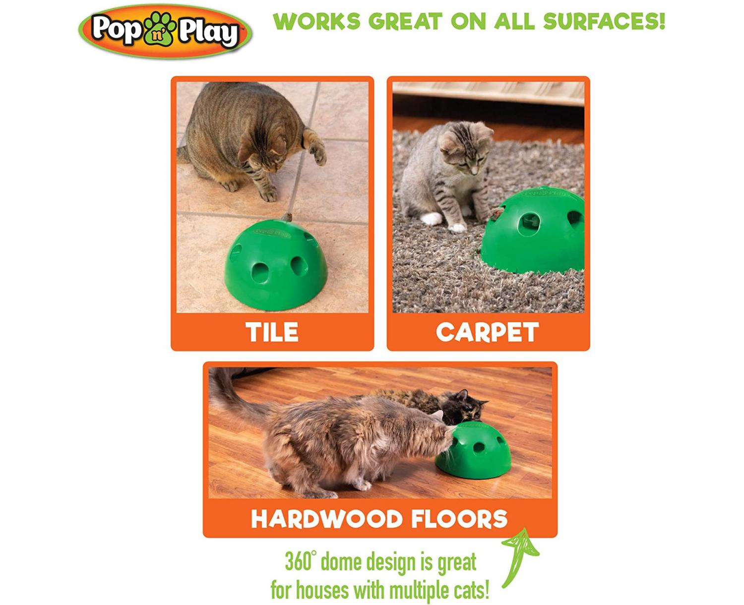 cat toy pop n play