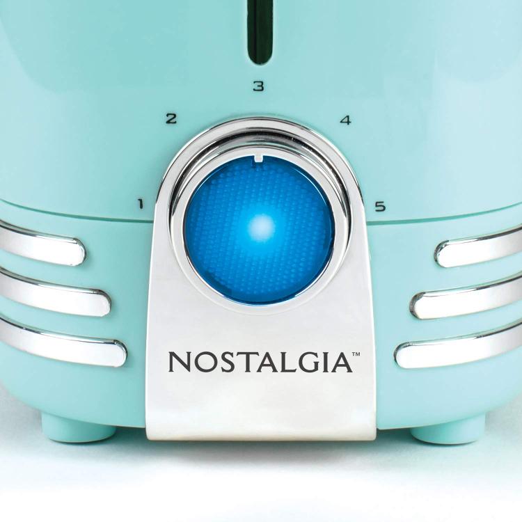 Nostalgia Pop-Up 2 Hot Dog and Bun Toaster With Mini Tongs