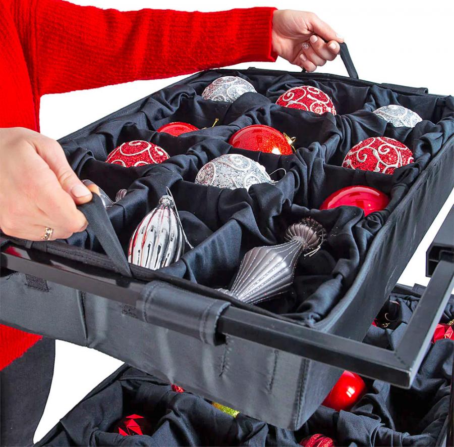 This Pop-up Ornament Storage Case Might Be The Easiest Way To