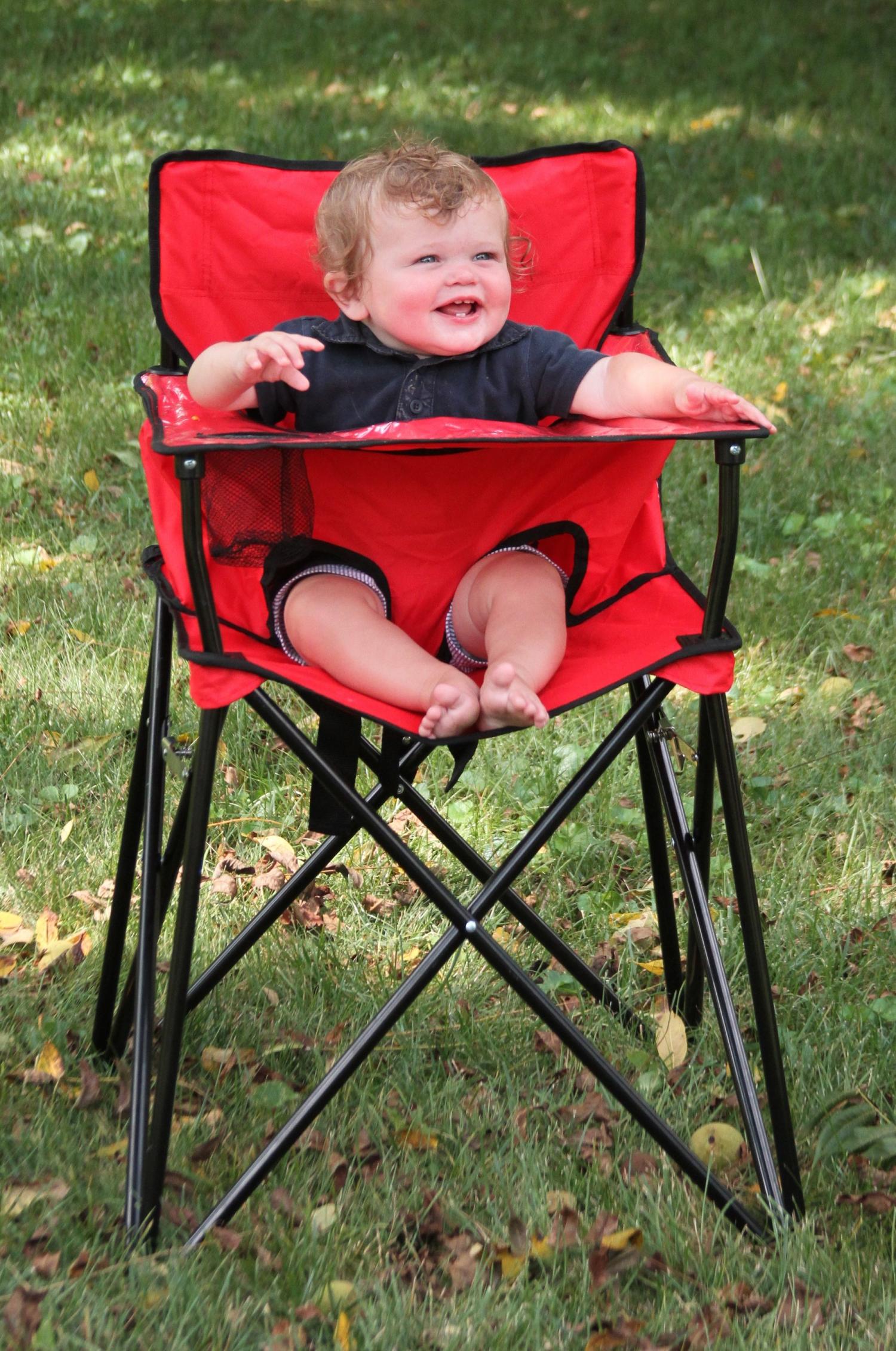 Portable high chair - camping baby high chair