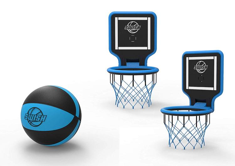 Swish Portable Hoop - Folding Portable Basketball Hoop You Can Wear Like a Backpack