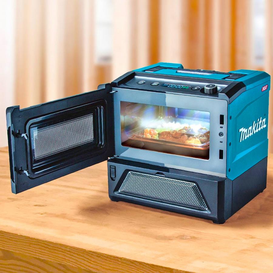 This Portable Microwave Is Perfect For Camping Or On The Job Site