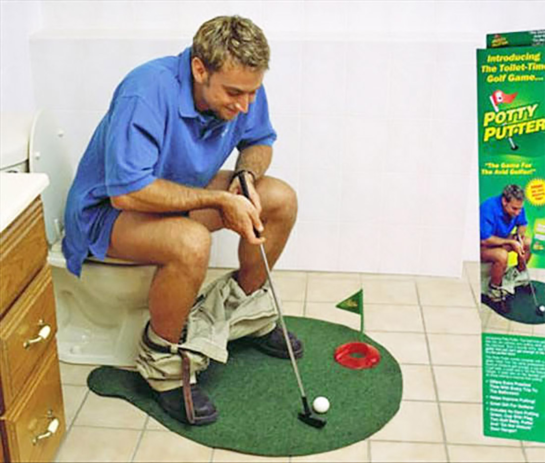 Toilet Golf - Putträning på toaletten