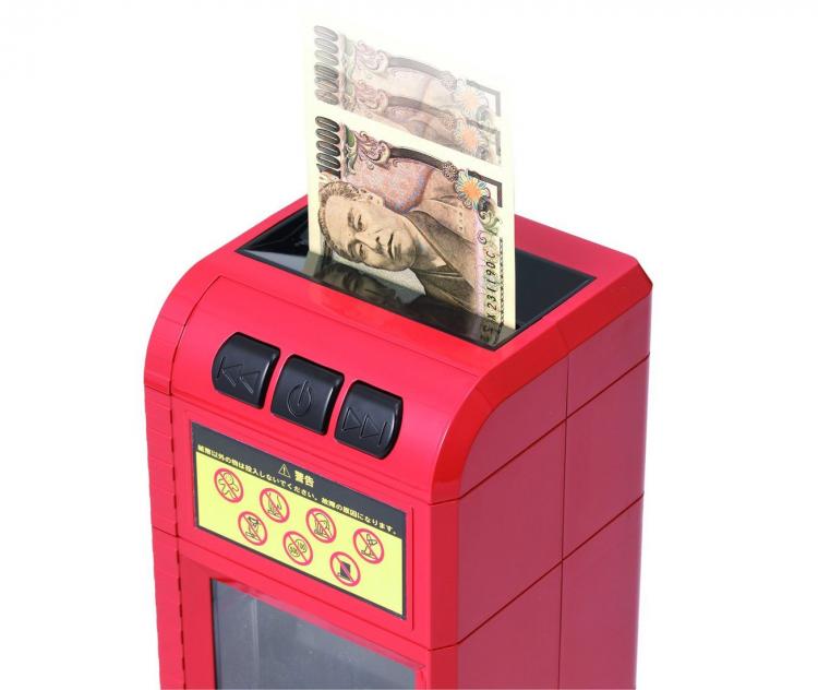 Prank Piggy Bank Money Shredder - SHINE Dokkiri Fake Note Shredder