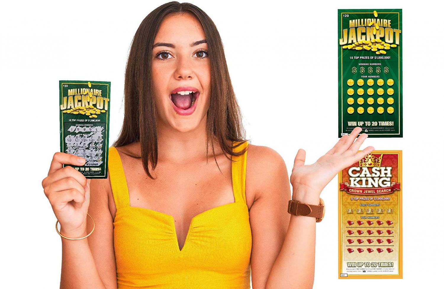 Prank Scratch-Off Lottery Tickets That Always Show You Won The Jackpot