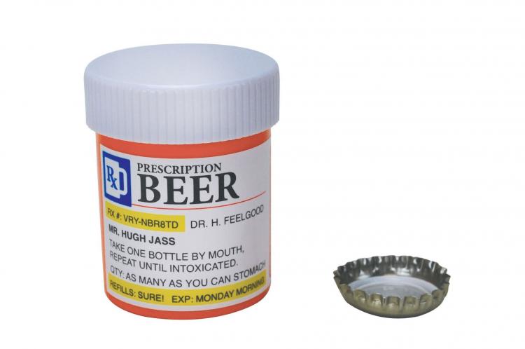 Prescription Pill Bottle Beer Bottle Opener