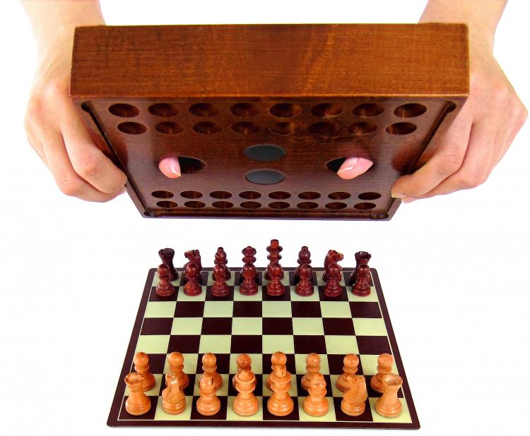 Preset Chess Board - Magnetic Travel Chess Board