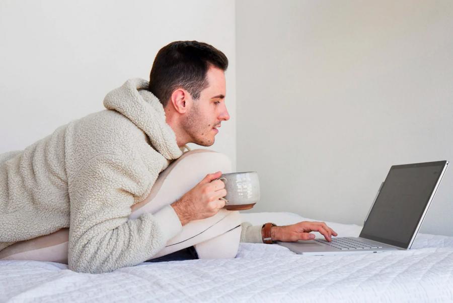 The Prone Pillow Is Designed To Comfortably Work or Read While Lying On  Your Stomach