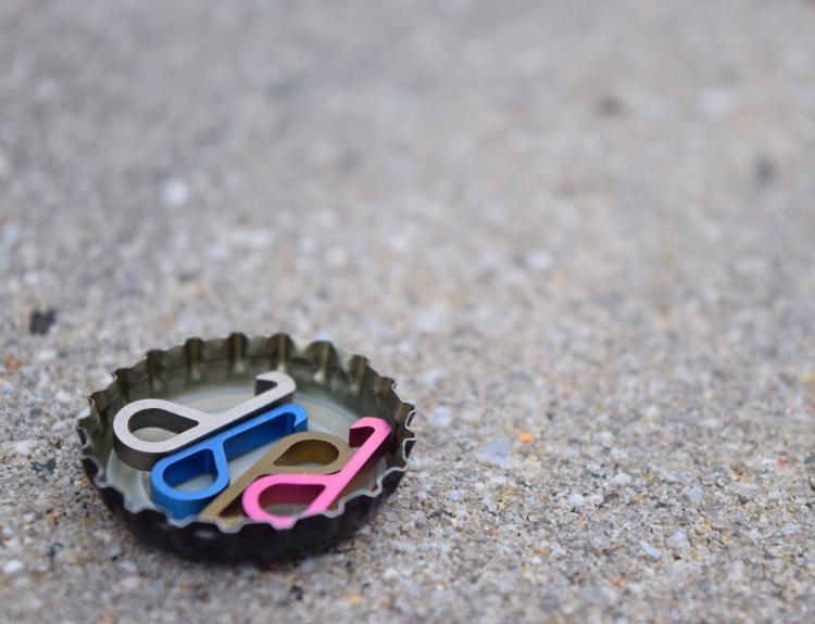 PryMe The World's Tiniest Bottle Opener - Tiny Bottle opener key-chain is smaller than a penny