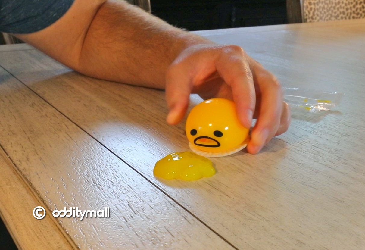 Puking Egg Yolk Stress Ball