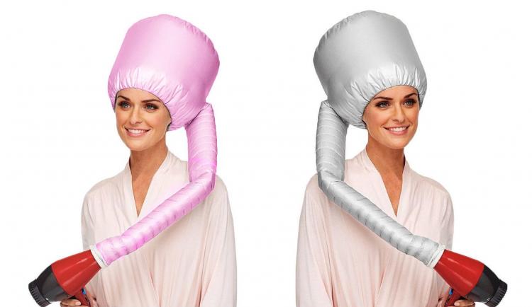 Wind Tunnel Hair Bonnet Hair-Dryer Attachment - Quick-dry hair bonnet